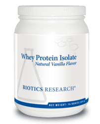 Whey Protein Isolate (Natural Vanilla Flavor) - 16 oz Powder