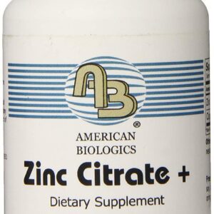 Zinc Citrate 25 mg - 60 VegCaps