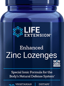 Enhanced Zinc Lozenges (Peppermint) - 30 Vegetarian Lozenges