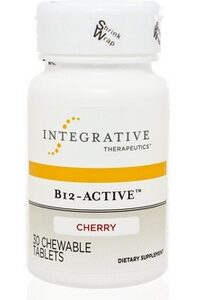 B12-Active Chewable 30 Tablets Cherry