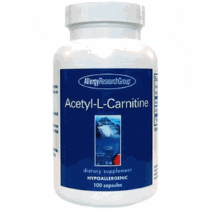 Acetyl-L-Carnitine 500 mg, 100 Veggie Capsules