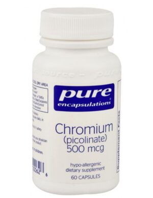 Chromium Picolinate 500 mcg - 60 Capsules