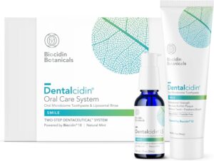 Dentalcidin Oral Care System - 1 Dentalcidin, 1 Dnetalcidin LS