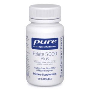 Folate 5,000 Plus - 60 Capsules
