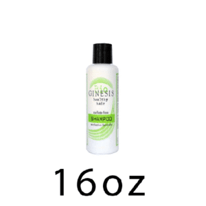 Ginesis Natural Shampoo - 16 ounces, Natural Shampoo (Green Label)