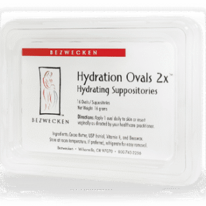 Hydration Ovals 2X (16 grams) - 16 Oval Suppositories