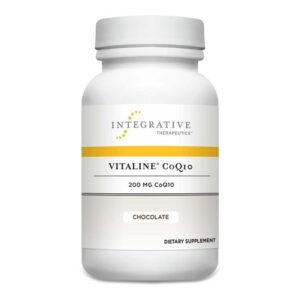 Vitaline CoQ10 200mg Chewable Chocolate 30 Wafers