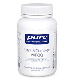 Ultra B-Complex w/PQQ - 60 Capsules - 09/15/23