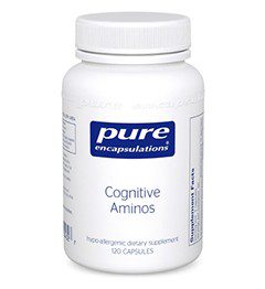 Cognitive Aminos - 120 Capsules - Improved