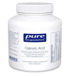 Caprylic Acid - 120 Capsules