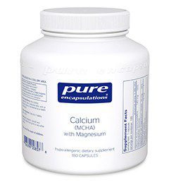 Calcium (MCHA) with Magnesium 180 S
