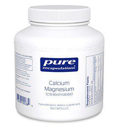 Calcium Magnesium (Citrate/Malate) - 180 Capsules