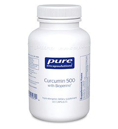 Curcumin 500 with Bioperine - 60 Capsules