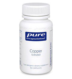 Copper (Citrate) - 60 Capsules