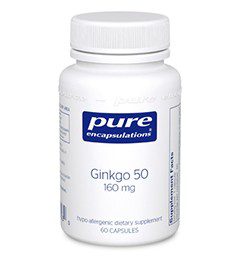 Ginkgo 50 160 mg - 120 capsules