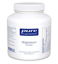 Magnesium (Citrate) - 180 Capsules