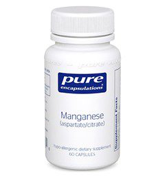 Manganese (Aspartate/Citrate) - 60 Capsules