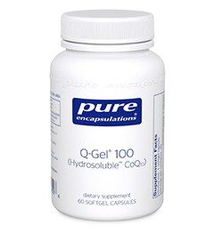 Q Gel (Hydrosoluble CoQ10) 100 mg - 60 Capsules