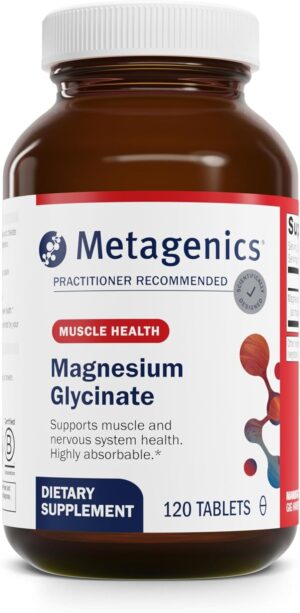 Magnesium Glycinate - 120 Tablets