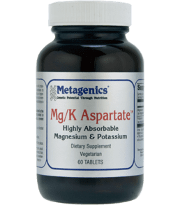 Mg/K Aspartate - 60 Tablets