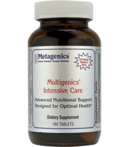 Multigenics Intensive Care - 180 Tablets - with Iron