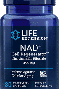 NAD+ Cell Regenerator (Nicotinamide Riboside) 300 mg - 30 Vegetarian Capsules