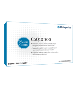 Nutragems CoQ10 300 - Natural Fruit Flavor Chewable Gels