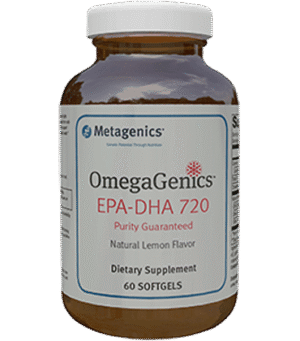 Omegagenics EPA-DHA 720 Lemon - 60 Softgels