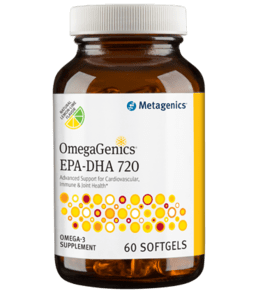 Omegagenics EPA-DHA 720-60 Softgels - Lemon Lime