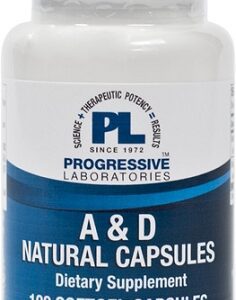 A & D Natural 100 Softgels