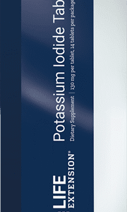 Potassium Iodide (130 mg) - 14 Vegetarian Tablets