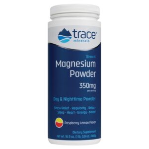Stress-X Magnesium Powder - Raspberry Lemon 100 Servings