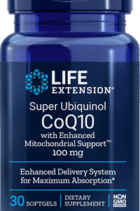 Super Ubiquinol CoQ10 with Enhanced Mitochondrial Support (100 mg) - 30 Softgels