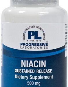 Niacin 500 mg Sustained Release 100 Tablets