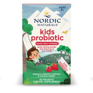 Kids Probiotic Quick Melt Powder 30 Packets - Mixed Berry