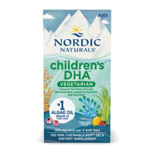Children's DHA Vegetarian - Berry Lemonade (120 Count)