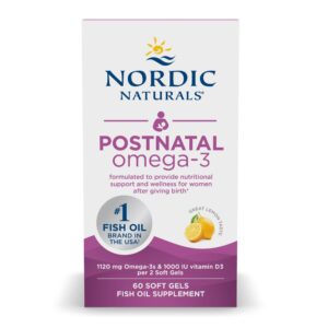 Postnatal Omega-3 - Lemon (60 Count)