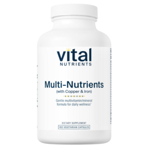 Multi-Nutrients 4 Citrate/Malate Formula (with Copper & Iron) - (180 Capsules)