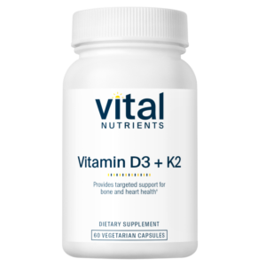 Vitamin D3 + K2 (60 Capsules)