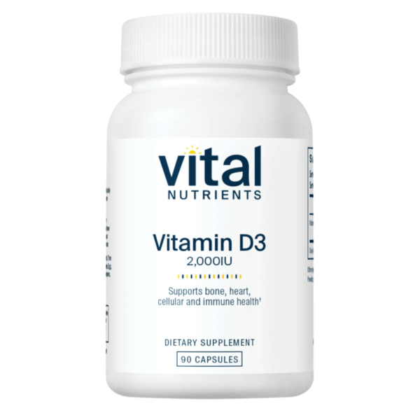 Vitamin D3 2000IU VEG (90 Capsules)