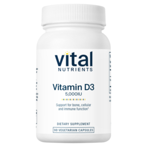 Vitamin D3 5000IU (90 Capsules)