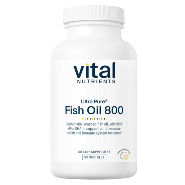 Ultra Pure® Fish Oil 800 (90 Softgels)