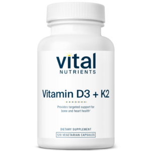 Vitamin D3 + K2 (120 Capsules)