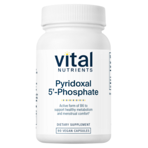 Pyridoxal-5-Phosphate 50mg with Active form of Vitamin B6 (90 Capsules)