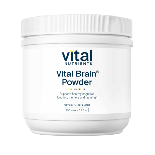 Vital Brain® Powder with GPC, ALC, and PS (150 Grams)