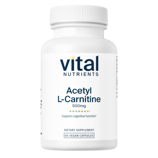 Acetyl L-Carnitine 500mg (60 Capsules)