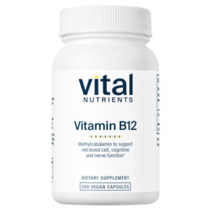 Vitamin B12 (as methylcobalamin) 1000mcg (100 Capsules)