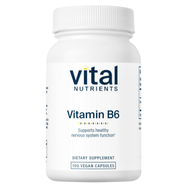 Vitamin B6 100mg (100 Capsules)