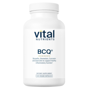 BCQ: Bromelain, Curcumin and Quercetin (120 Capsules)