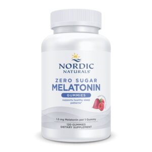 Zero Sugar Melatonin Gummies - Raspberry (120 Count)